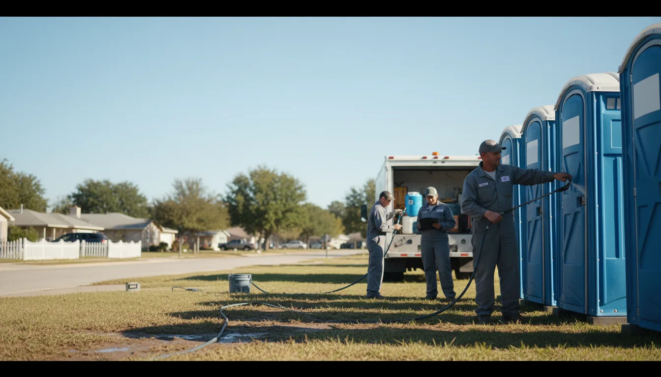 Long-Term Portable Toilet Rental in Bogata, TX near me